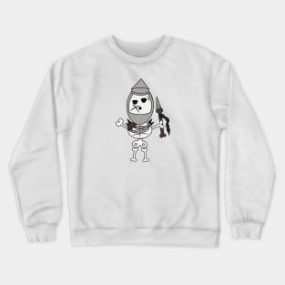 Cute skeletons doodle style Crewneck Sweatshirt